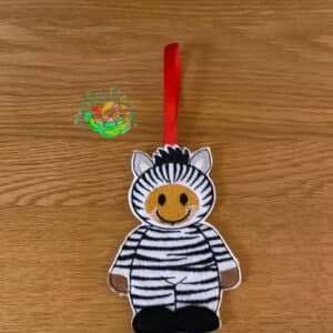 Sweetpea's Handmade Gingerbread Dress Up Collection - Zebra