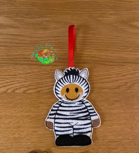 Sweetpea's Handmade Gingerbread Dress Up Collection - Zebra