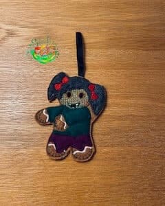 Sweetpea’s Handmade Gingerbread Halloween Collection – Zombie Girl