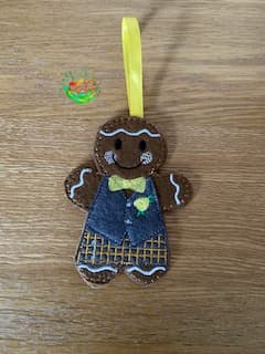 Sweetpea's Handmade Gingerbread Wedding Collection - Scottish Groom