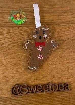 Sweetpea's Handmade Gingerbread Bitten Collection - Bitten Head and Leg