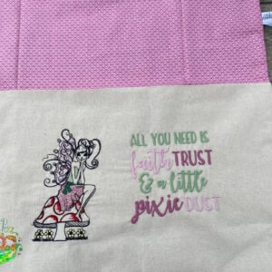 Sweetpea's Handmade Reading Cushion Collection - Fairy on Mushroom