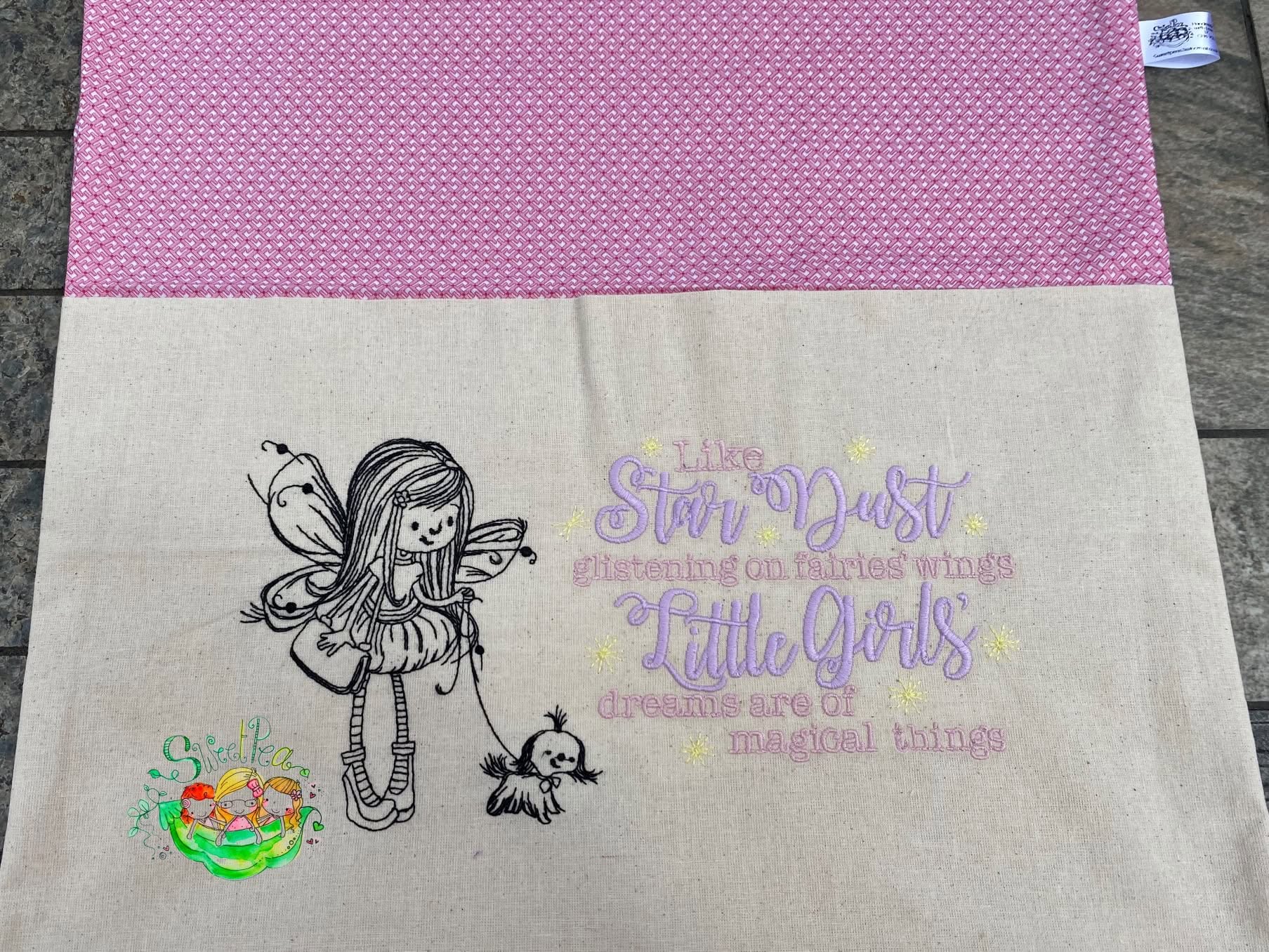 Sweetpea's Handmade Reading Cushion Collection - Stardust Fairy
