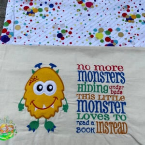 Sweetpea's Handmade Reading Cushion Collection  - Monster