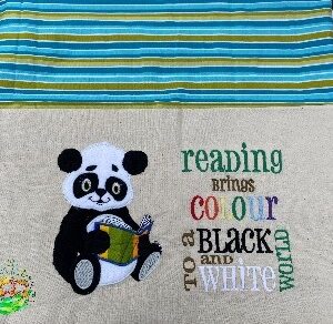 Sweetpea's Handmade Reading Cushion Collection - Panda