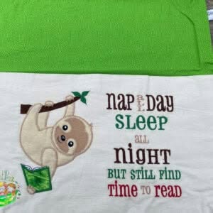 Sweetpea's Handmade Reading Cushion Collection - Sloth