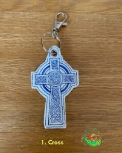 Sweetpea's Handmade Key Fob Collection - Celtic Cross Knot
