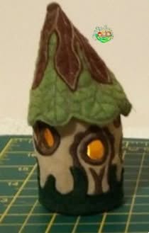 Sweetpea's Handmade Gnome House Collection - Dual Roof