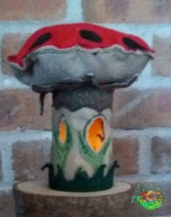 Sweetpea's Handmade Fairy House Collection - Mushroom