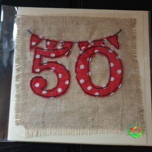 Sweetpea's Handmade Card Collection - Age Celebration 50