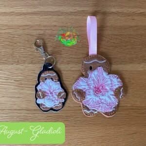 Sweetpea's Handmade Gingerbread Flower Collection - August Gladioli