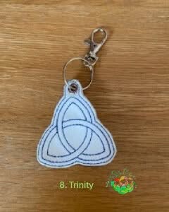 Sweetpea's Handmade Key Fob Collection - Celtic Trinity Knot
