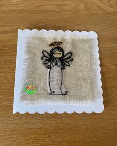Sweetpea's Handmade Card Collection - Christmas Angel