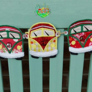 Sweetpea's Handmade Banner Collection - Camper Van Banner