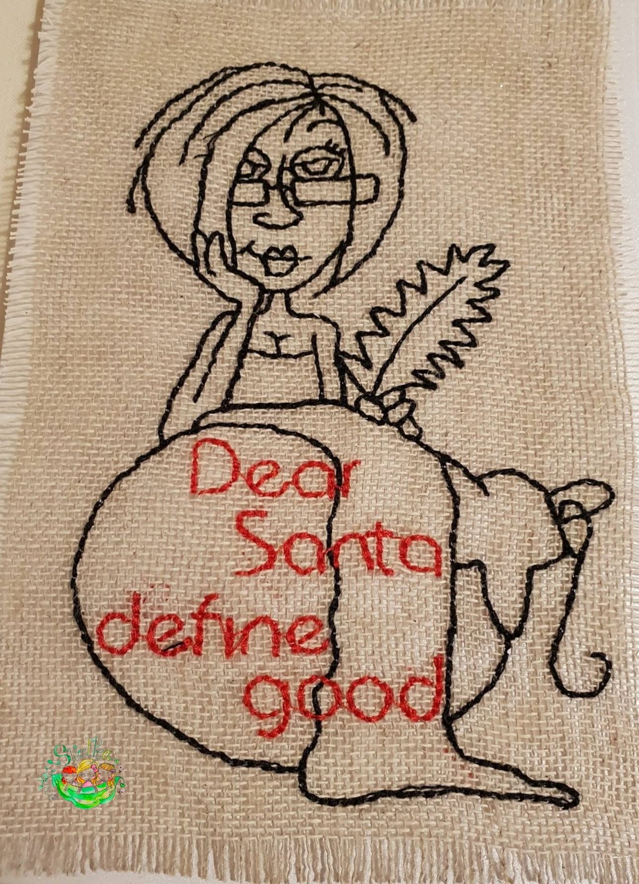 Sweetpea's Handmade Card Collection - Christmas Fun Dear Santa