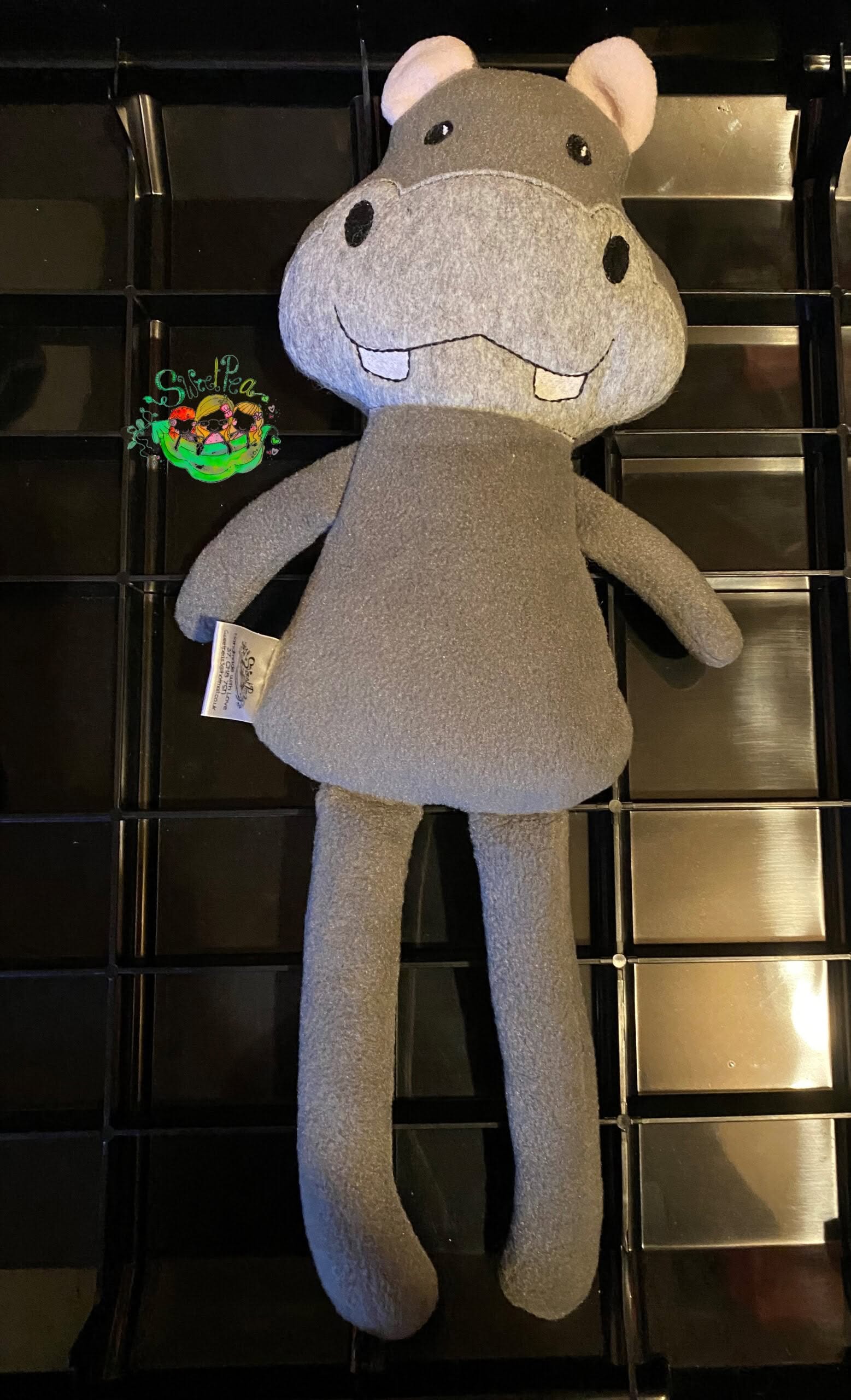 Sweetpea's Handmade Softie Collection - Dress Up Hippo