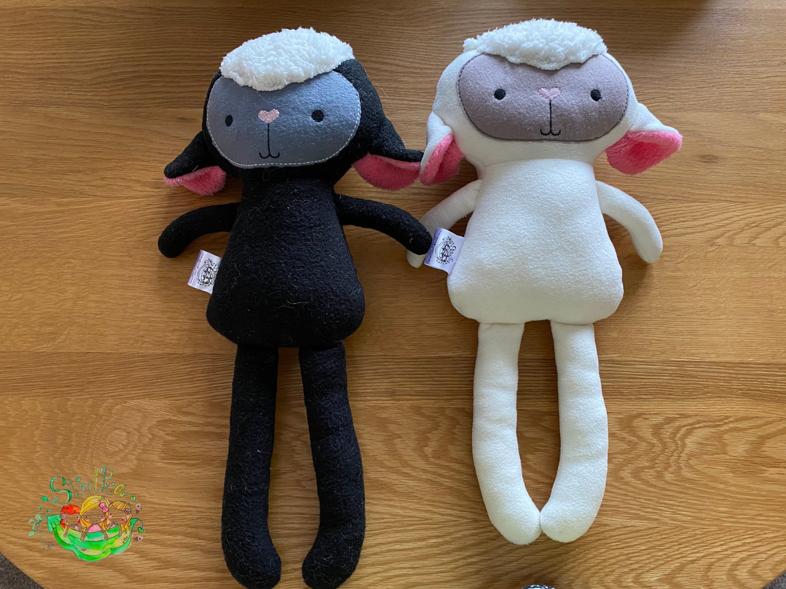 Sweetpea's Handmade Softie Collection - Dress Up Sheep