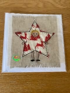 Sweetpea's Handmade Card Collection - Christmas Child Star