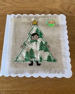 Sweetpea's Handmade Card Collection - Christmas Child Tree