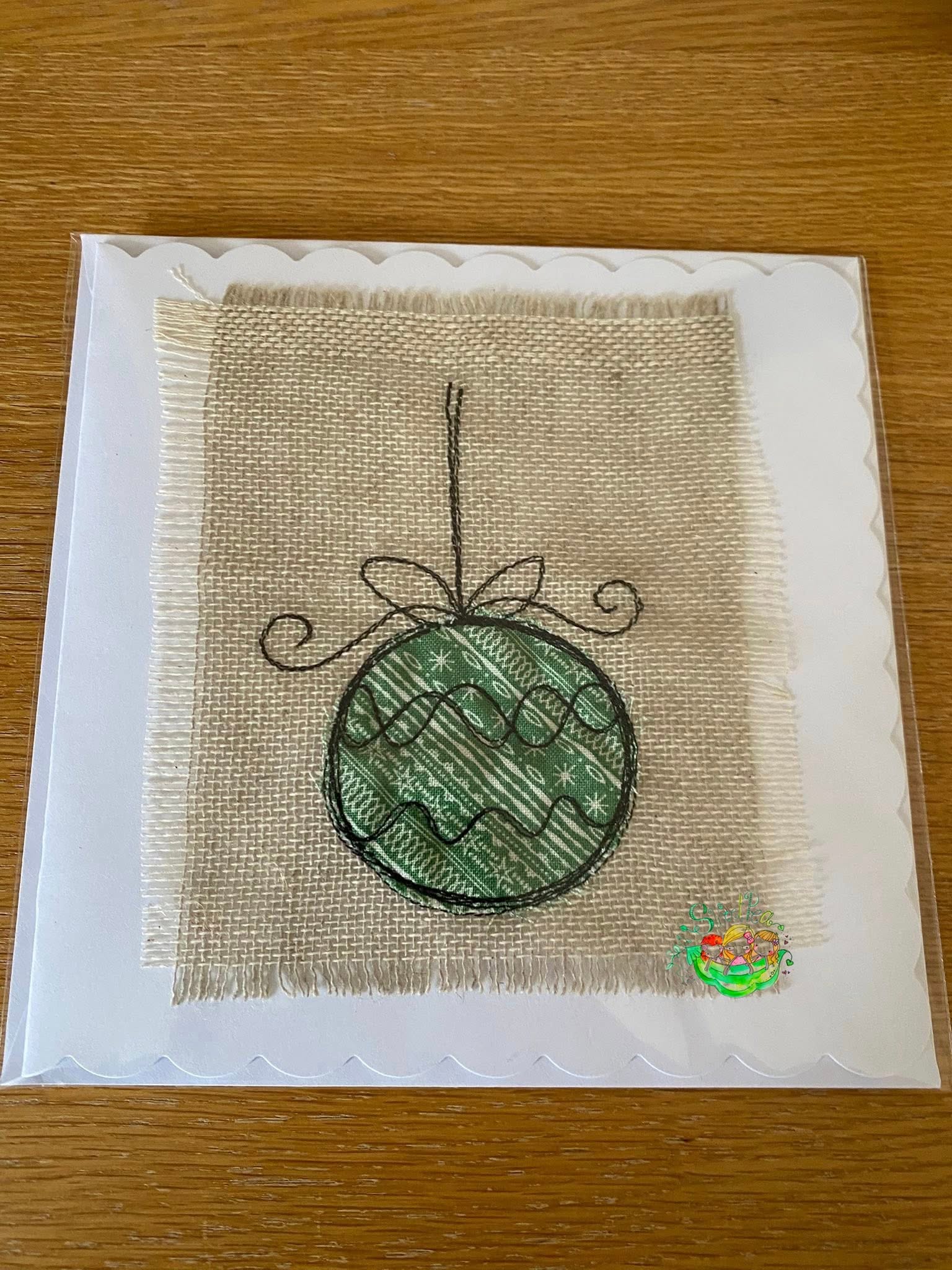 Sweetpea's Handmade Card Collection - Christmas Elegant Bauble