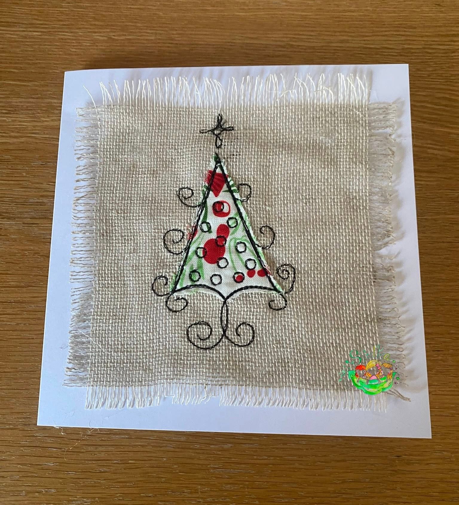 Sweetpea's Handmade Card Collection - Christmas Elegant Tree