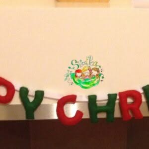 Sweetpea's Handmade Banner Collection - Alphabet Happy Christmas