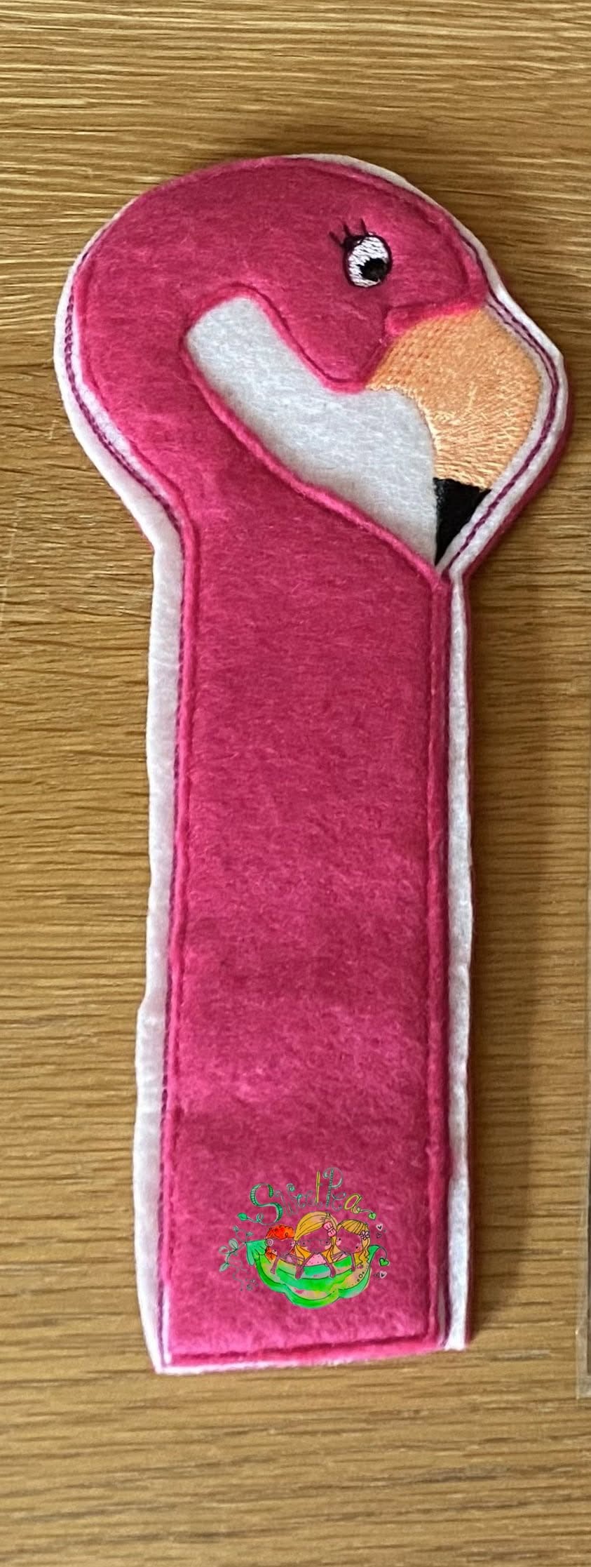 Sweetpea's Handmade Bookmark Collection - Flamingo