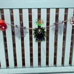 Sweetpea's Handmade Banner Collection - Friendly Spider