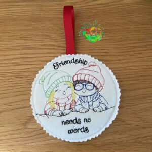 Sweetpea's Handmade Hanging Decoration Collection - Friendship