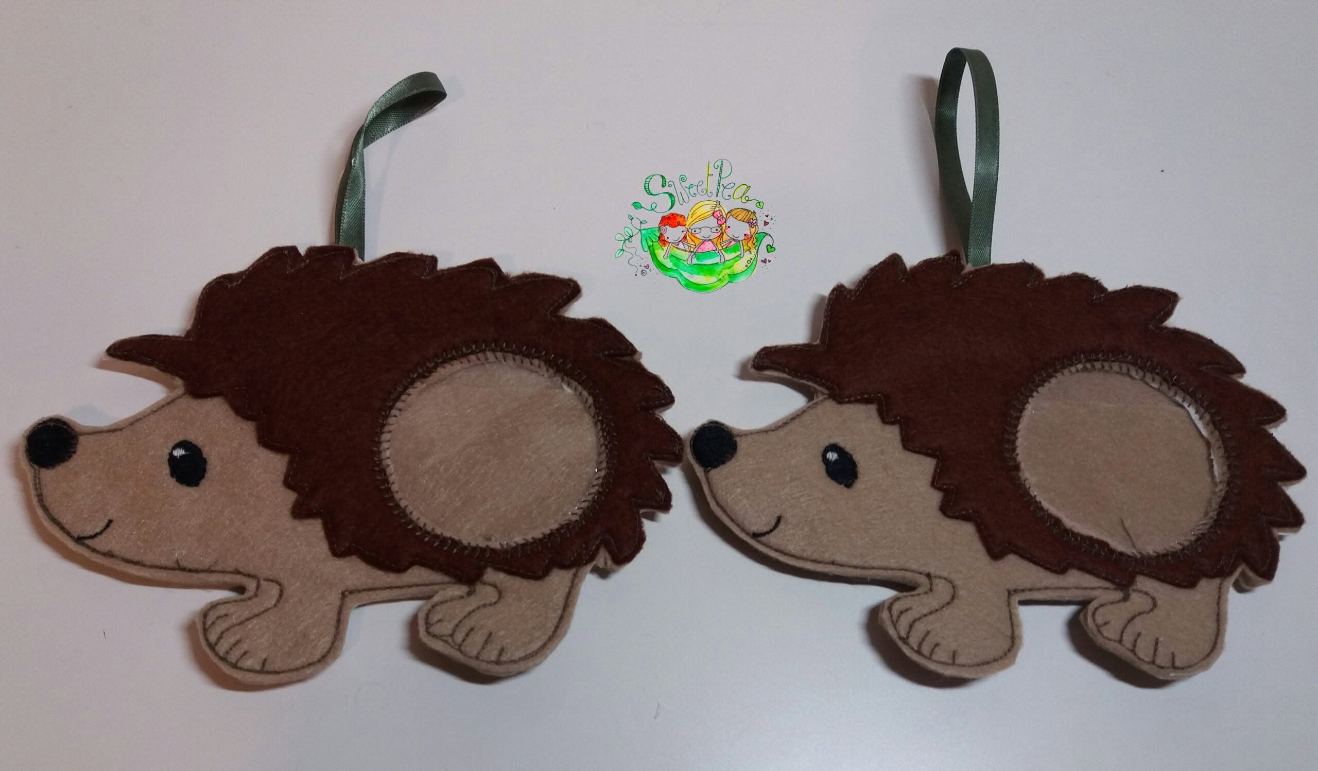 Sweetpea's Handmade Animal Treat Bag Collection - Hedgehog