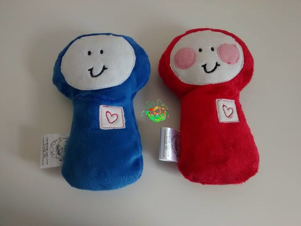Sweetpea's Handmade Softie Collection - Lolly Dolly Rattle