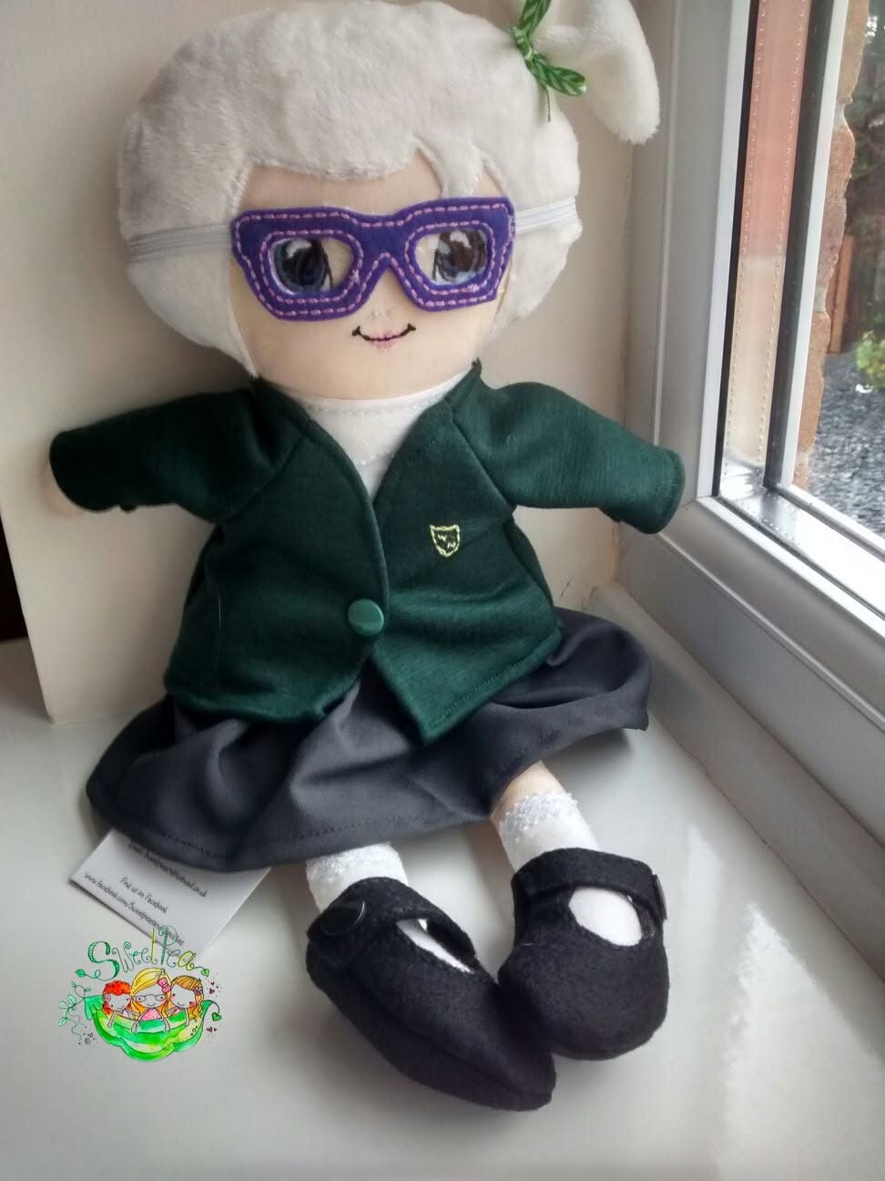 Sweetpea's Handmade Lookalike Doll Collection - Doll with School Uniform