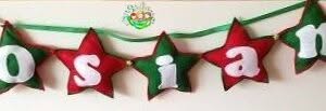 Sweetpea's Handmade Banner Collection - Name Stuffed Star