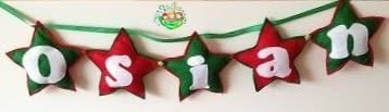 Sweetpea's Handmade Banner Collection - Name Stuffed Star