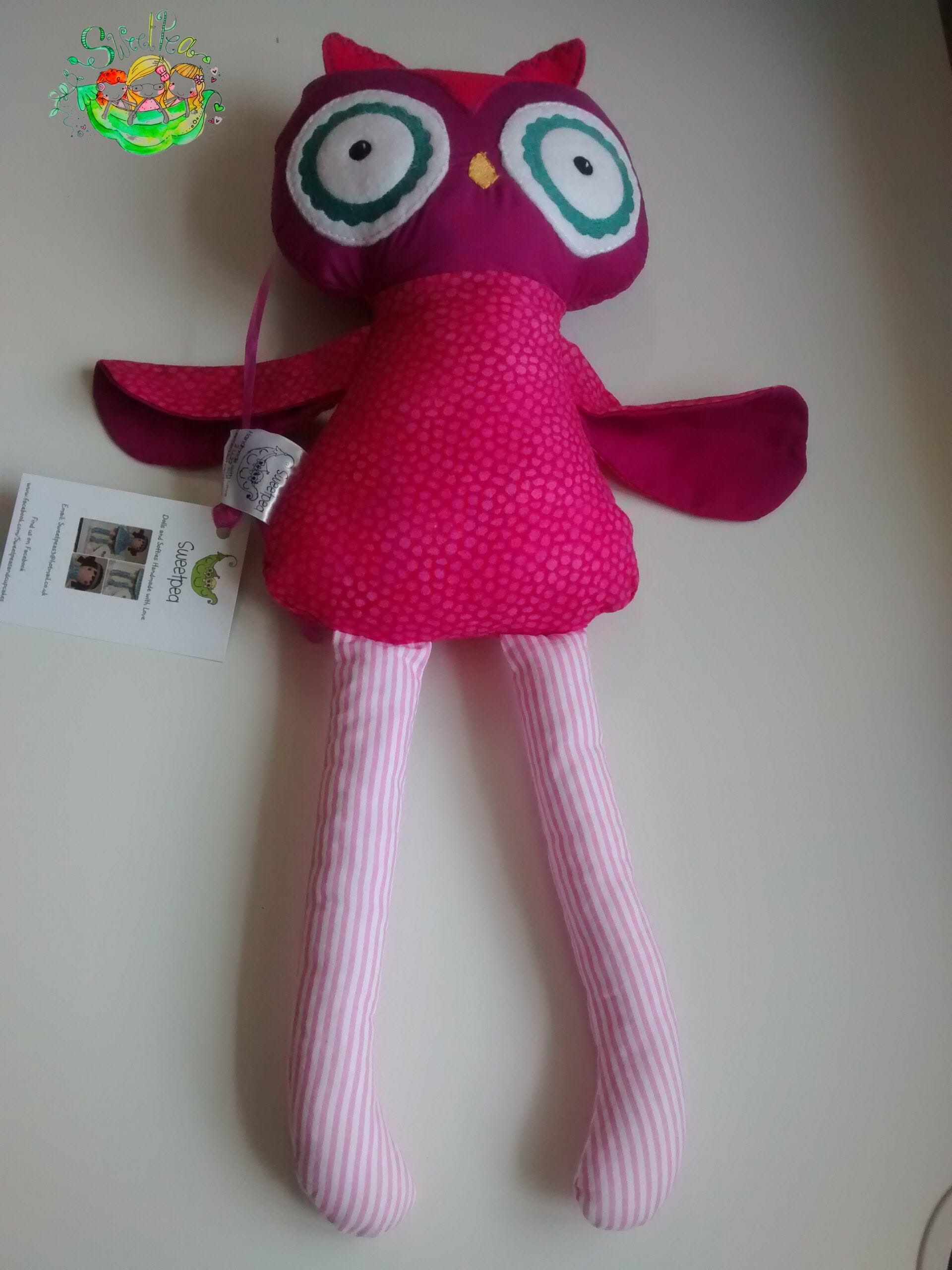 Sweetpea's Handmade Softie Collection - Owl