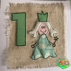 Sweetpea's Handmade Card Collection - Princess Children's Card