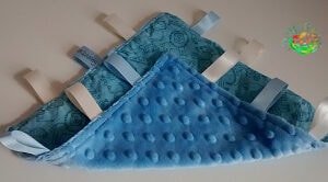Sweetpea's Handmade Cuddle Blanket Collection - Ribbon