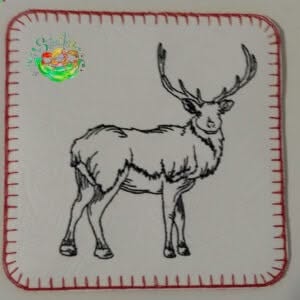 Sweetpea's Handmade Coaster Collection - Stag