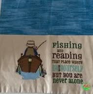 Sweetpea's Handmade Reading Cushion Collection - Gone Fishing