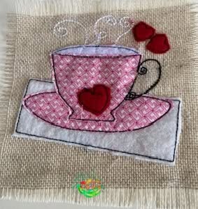 Sweetpea's Handmade Card Collection - Teacup Love