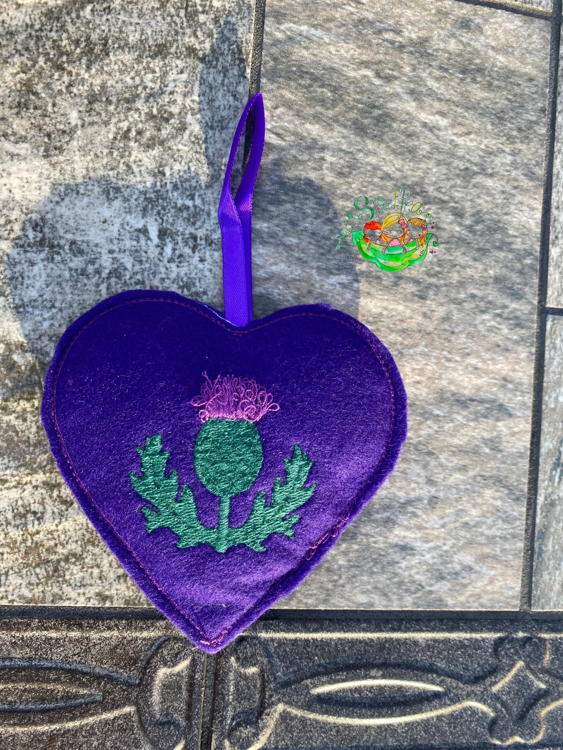 Sweetpea's Handmade Lavender Bag Collection - Heart Thistle