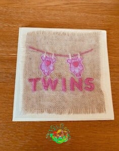 Sweetpea's Handmade Card Collection - Twin Girls
