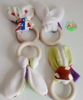 Sweetpea's Handmade Teether Collection - Two Ear