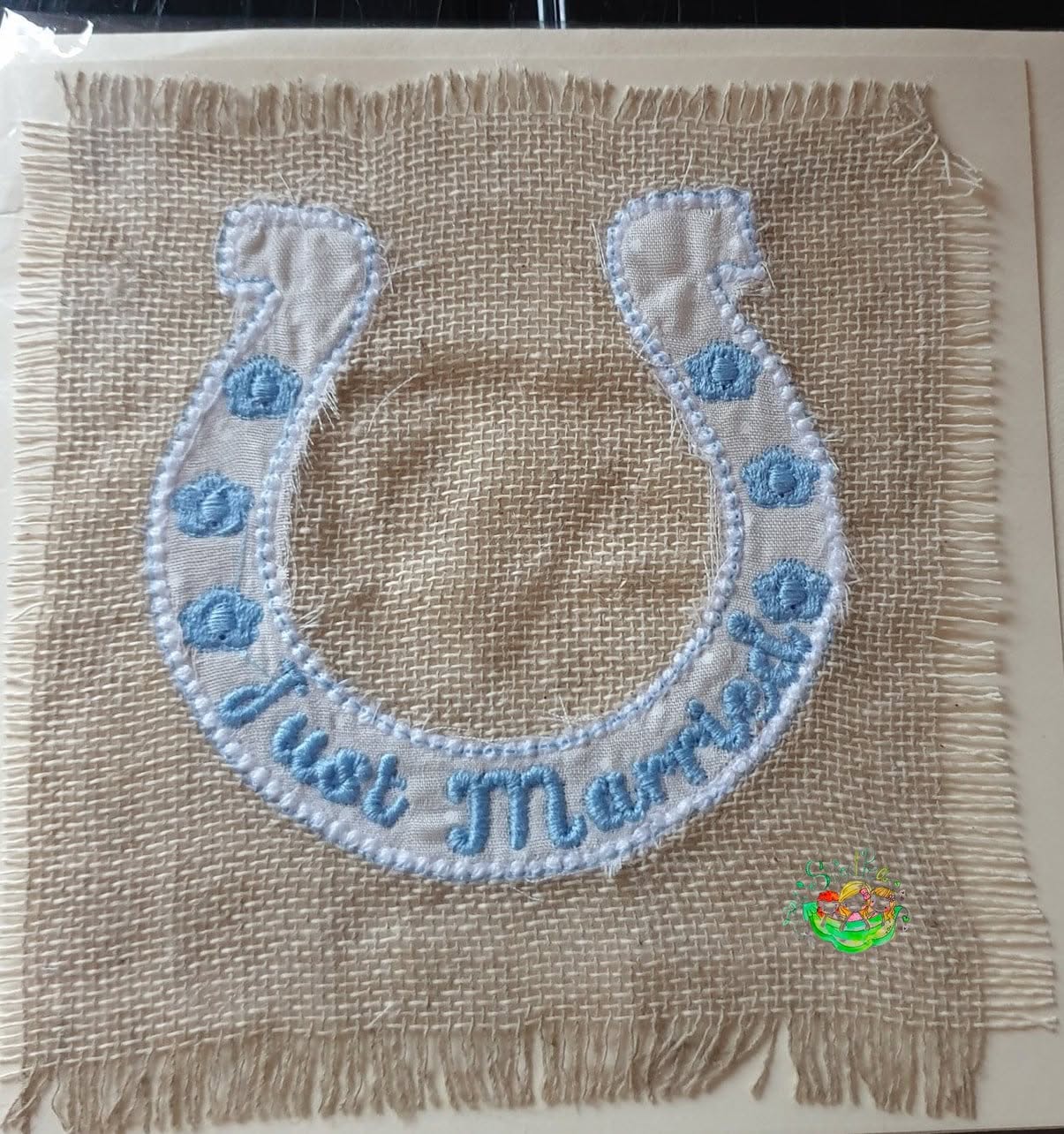 Sweetpea's Handmade Card Collection - Wedding Horseshoe