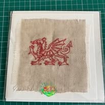Sweetpea's Handmade Card Collection - Welsh Dragon