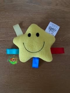 Sweetpea's Handmade Softie Collection - Happy Face Star