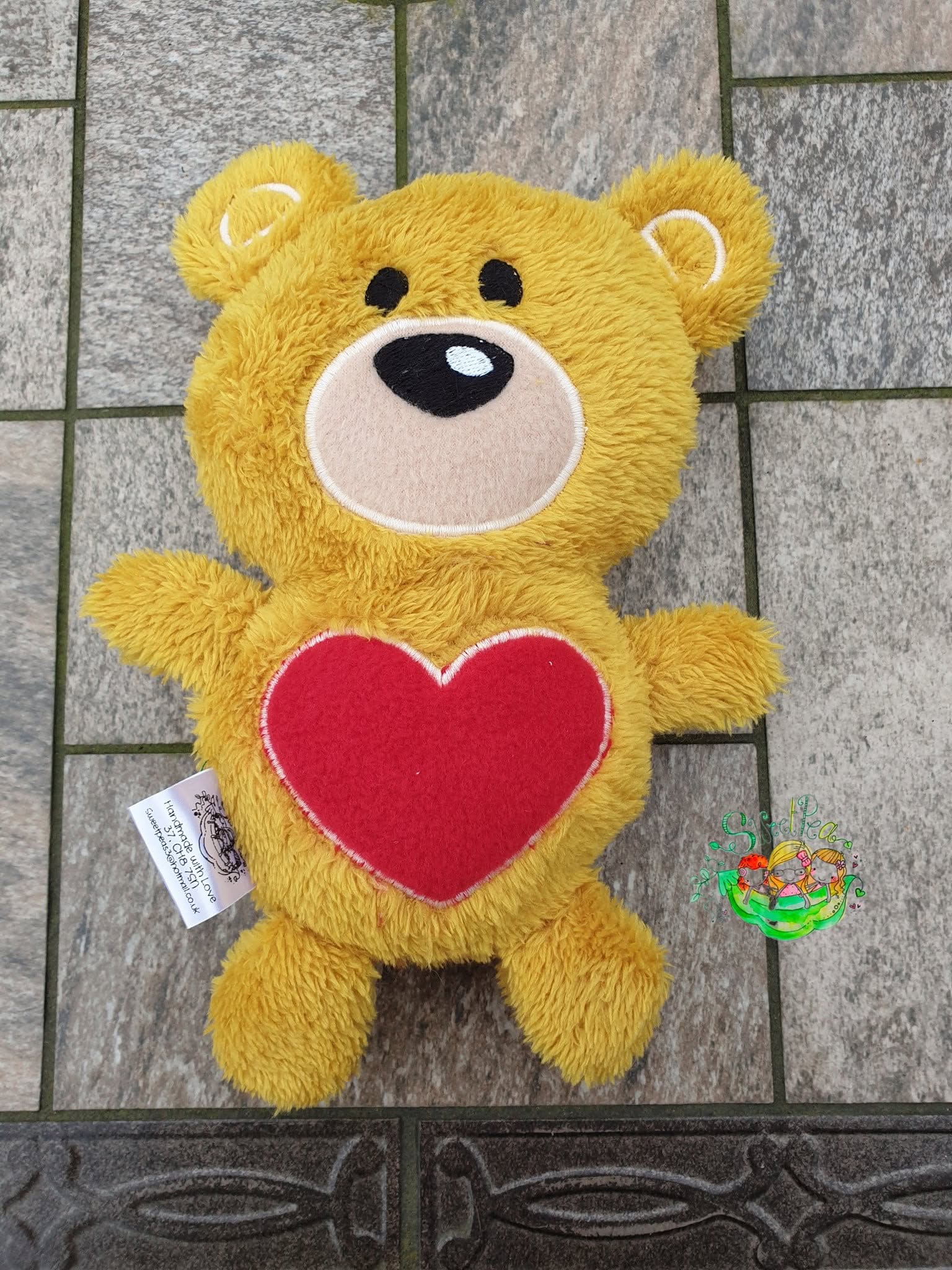 Sweetpea's Handmade Softie Collection - Love Bear