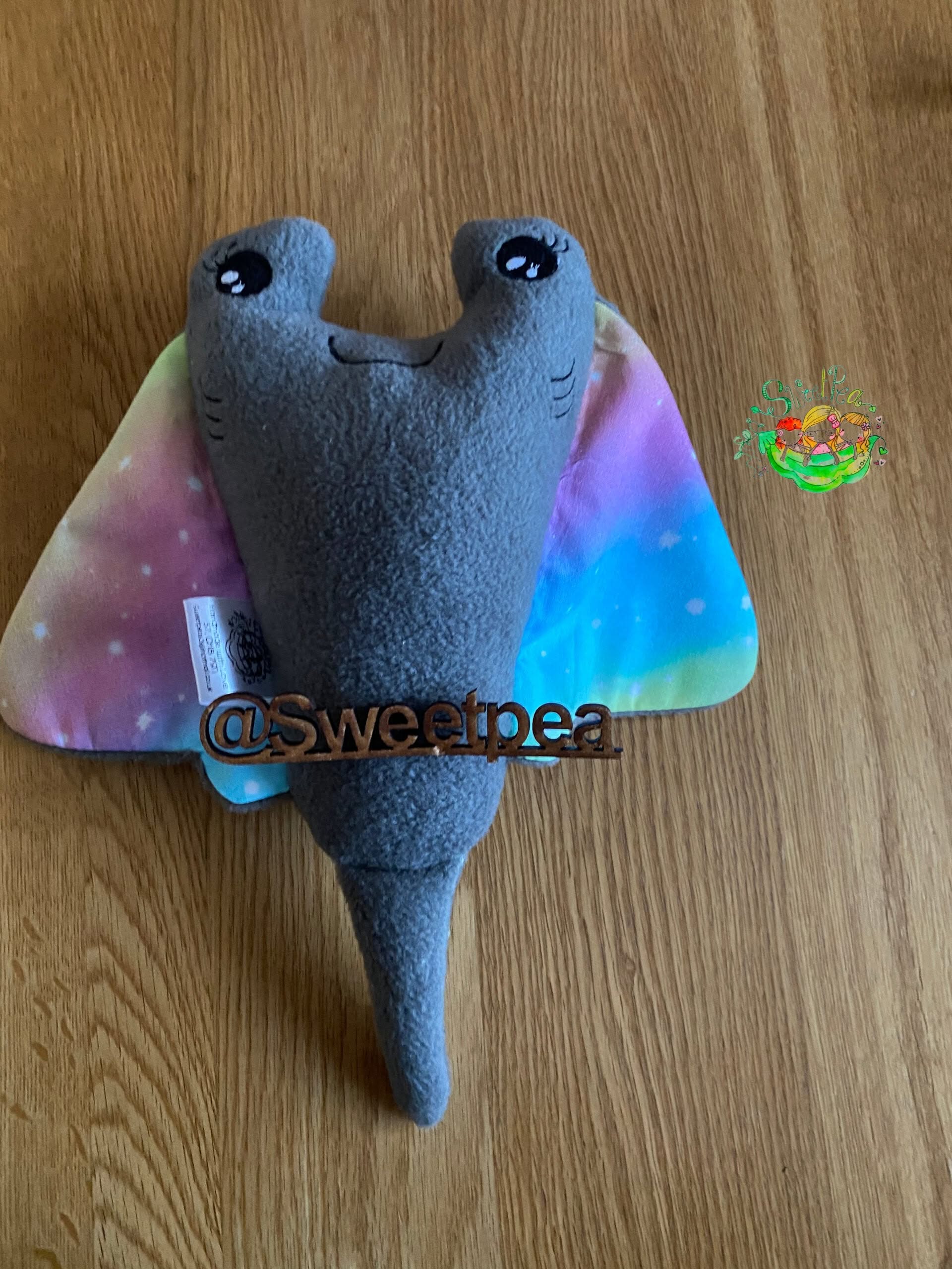 Sweetpea's Handmade Softie Collection - Mantra Ray