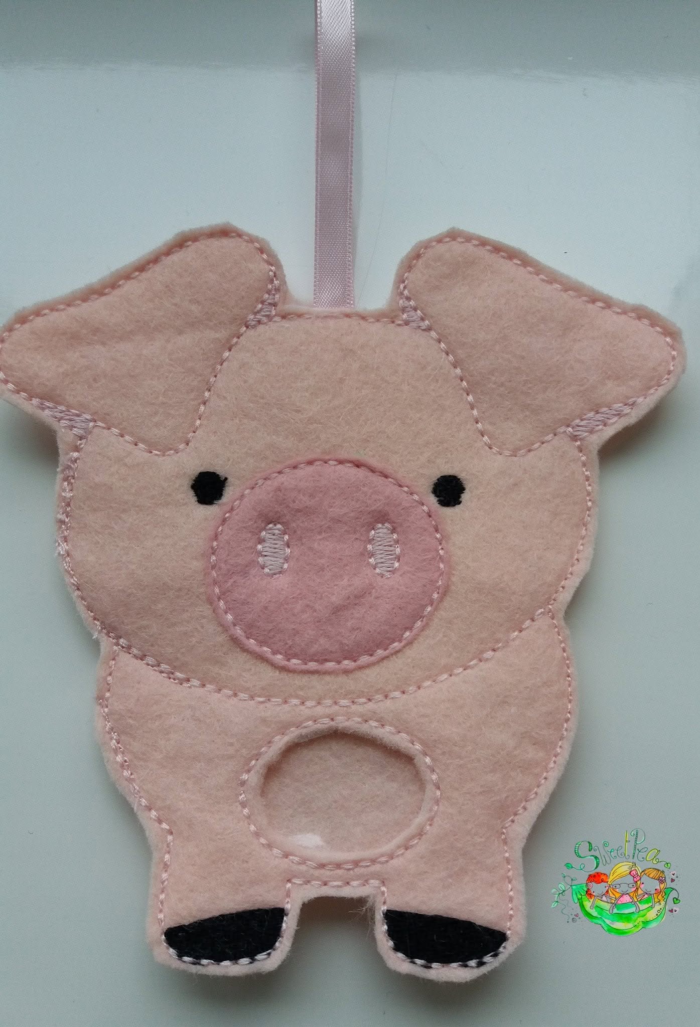 Sweetpea's Handmade Animal Treat Bag Collection - Pig