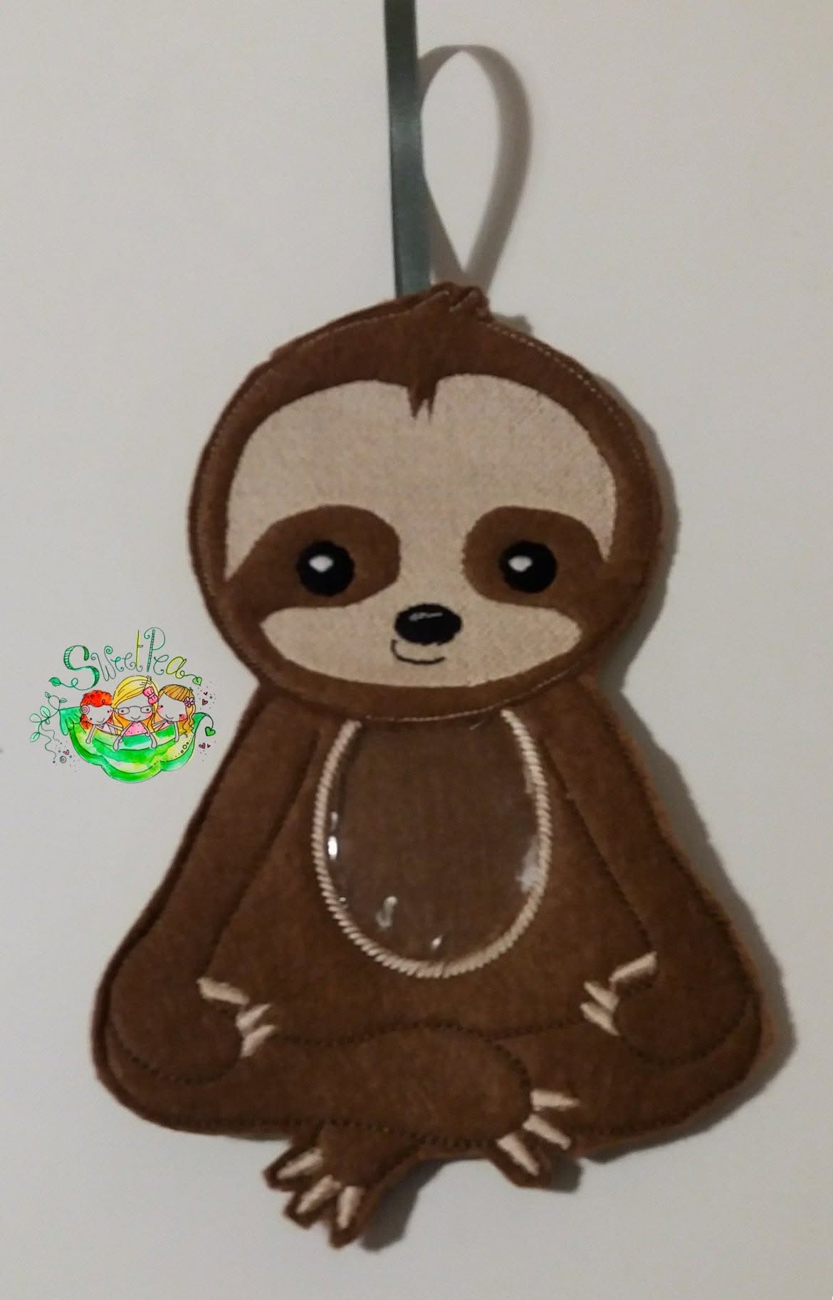 Sweetpea's Handmade Animal Treat Bag Collection - Sloth